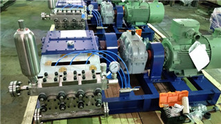 油田注水泵的工作原理、特點和注水方式