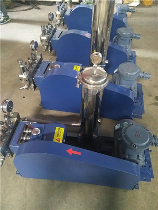 三柱塞高壓往複泵保養時的注意事項